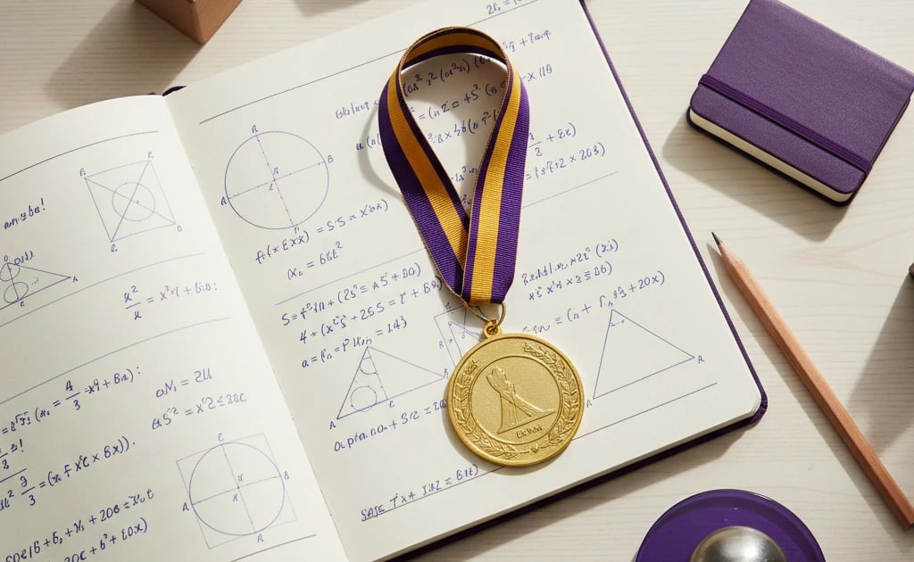 Rey Ayres Yusuf Wins Gold at the National Mathematics Olympiad