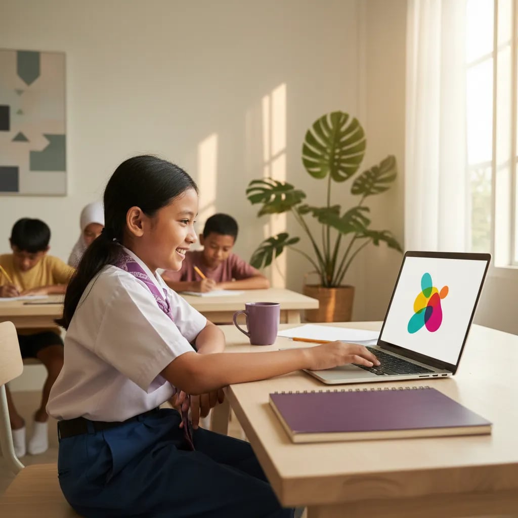 Cara Membuat Logo atau Stiker Sederhana untuk Anak