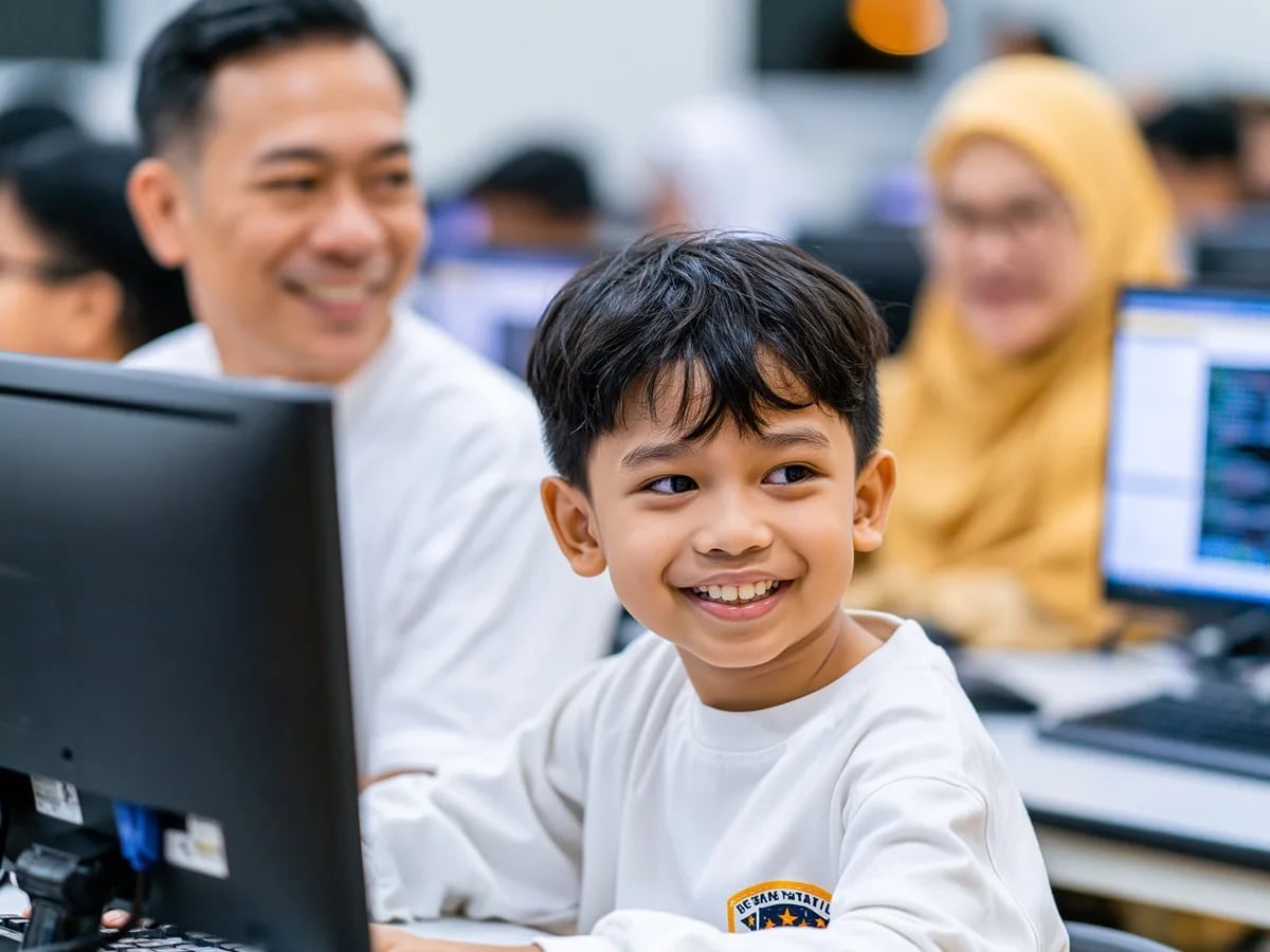 Program Python Pertama untuk Anak (Langkah demi Langkah)