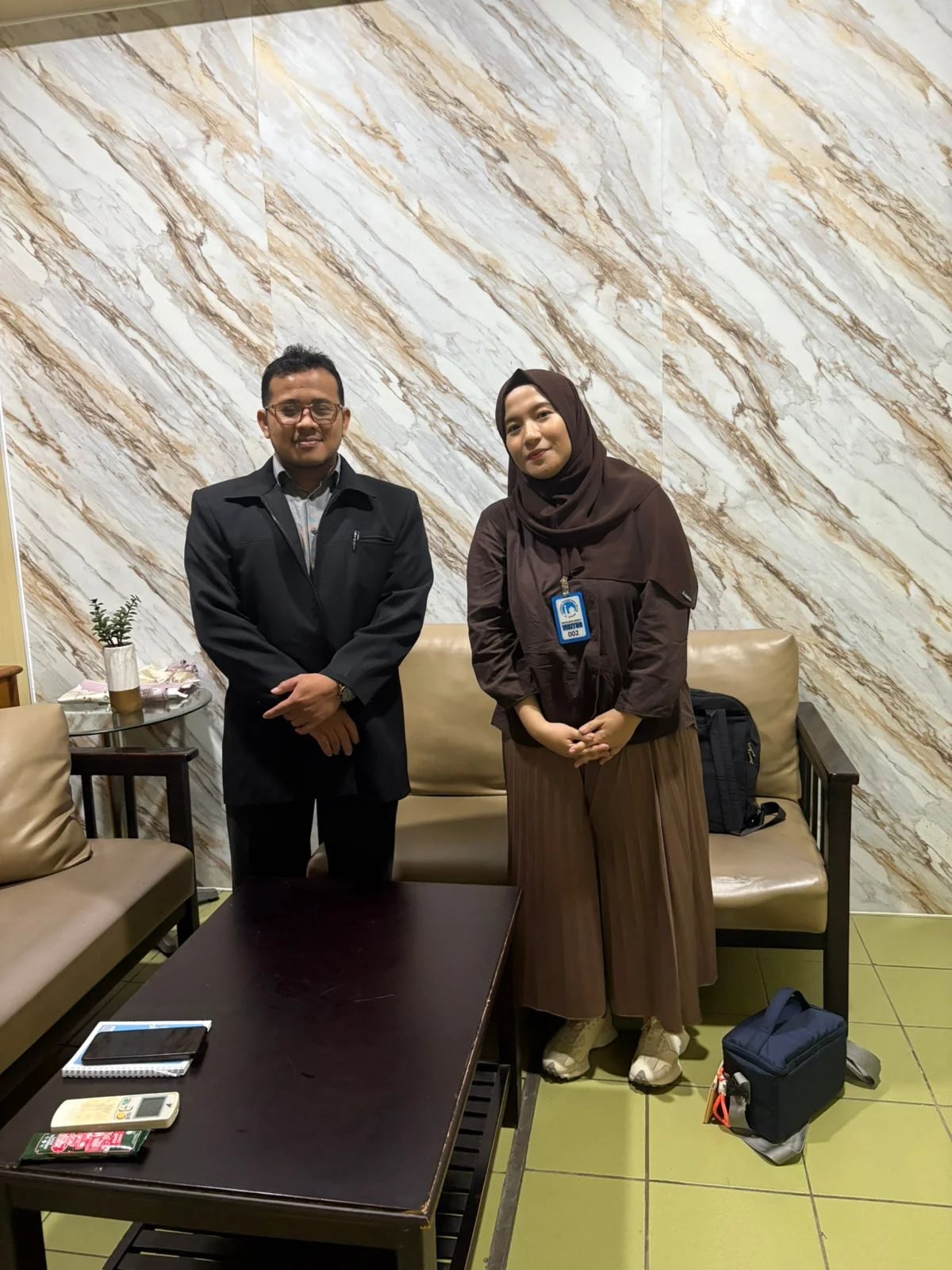 Pertemuan tim Algonova dengan perwakilan SMA Al Azhar 20 Kembangan