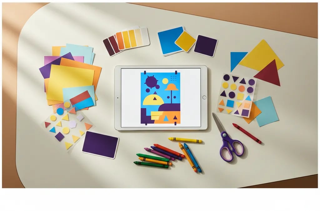 How to Teach Graphic Design to a Child: A Parent's Guide from Scratch