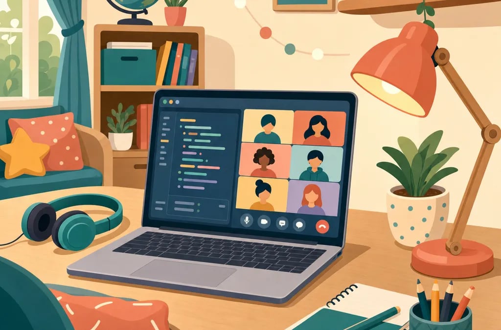 Programación online vs presencial para niños: cuál elegir según tu hijo