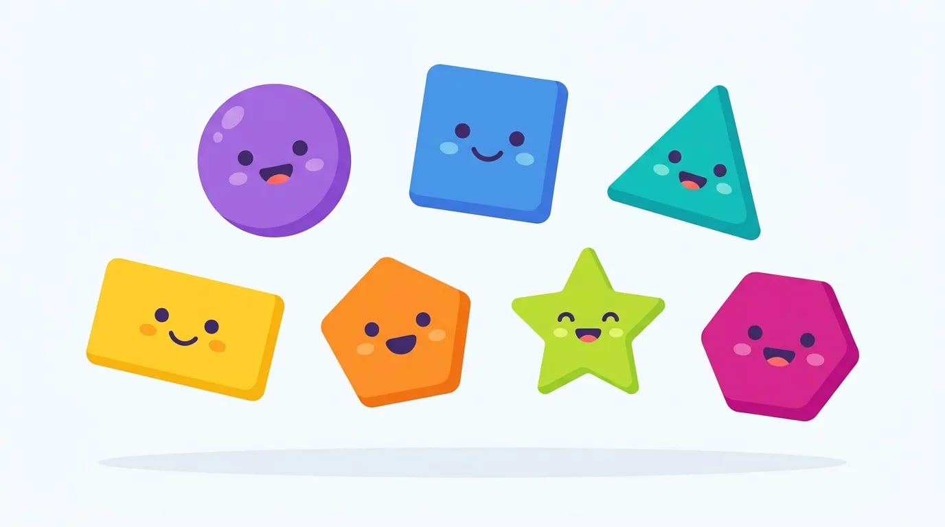 What Are Geometric Shapes? Types and Examples for Kids