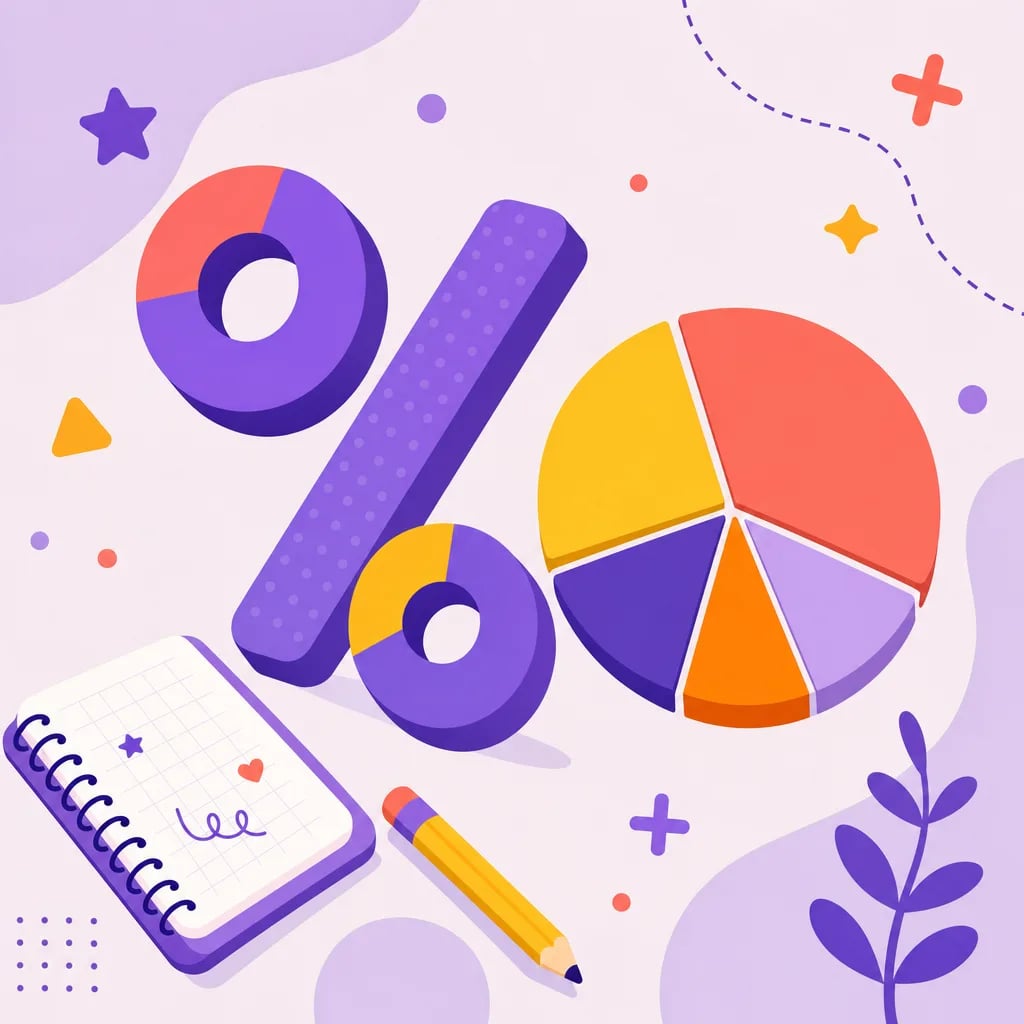 Porcentajes: qué son y cómo calcularlos (con ejemplos)