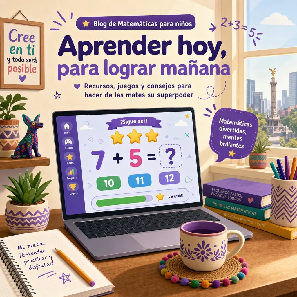 Clases de matemáticas online para niños en México