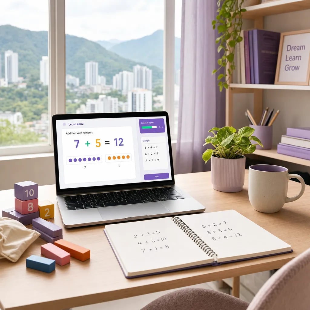 Online Math Classes for Kids in Colombia