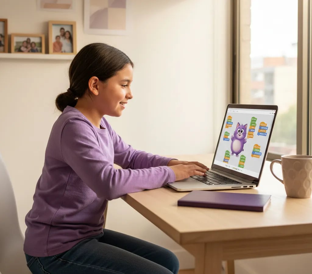 Proyectos de Scratch para niños: 12 ideas fáciles paso a paso