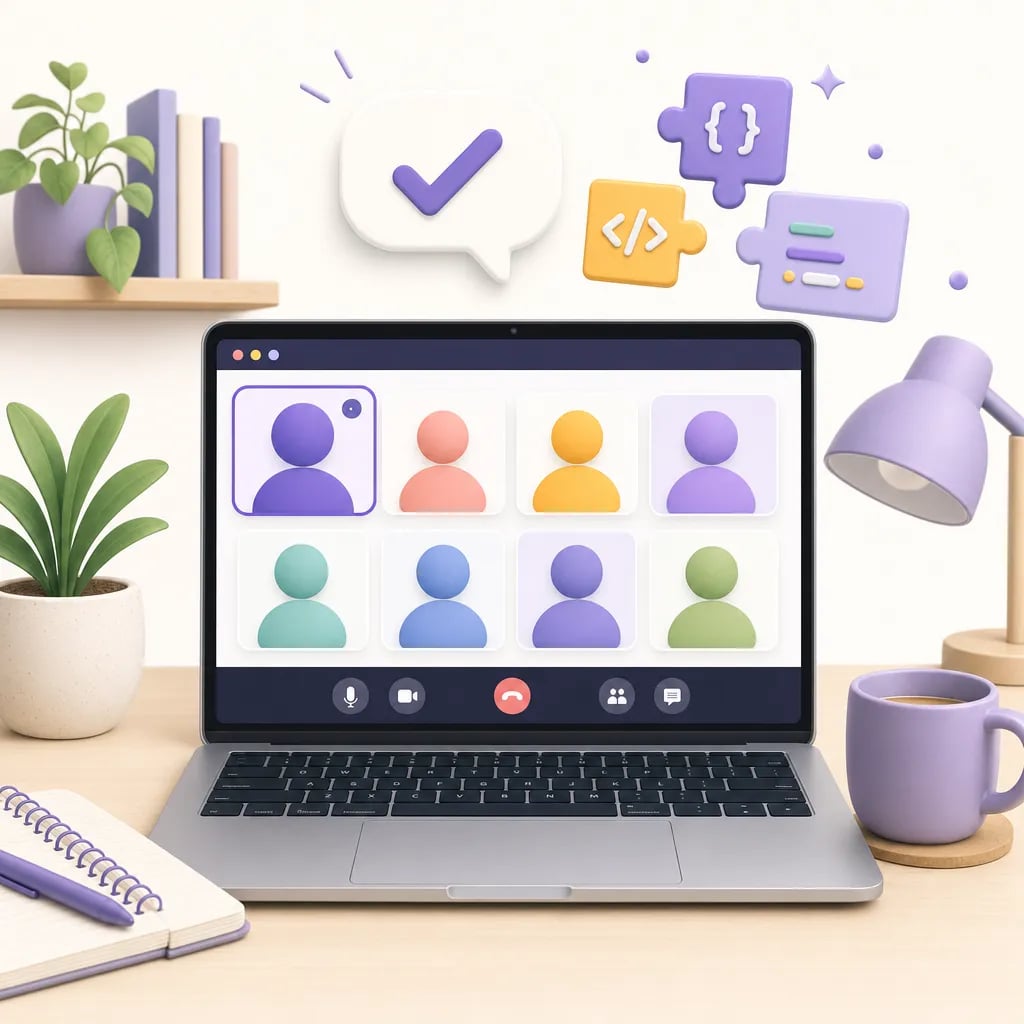 Kelas coding langsung dalam kumpulan kecil bersama guru dari rumah