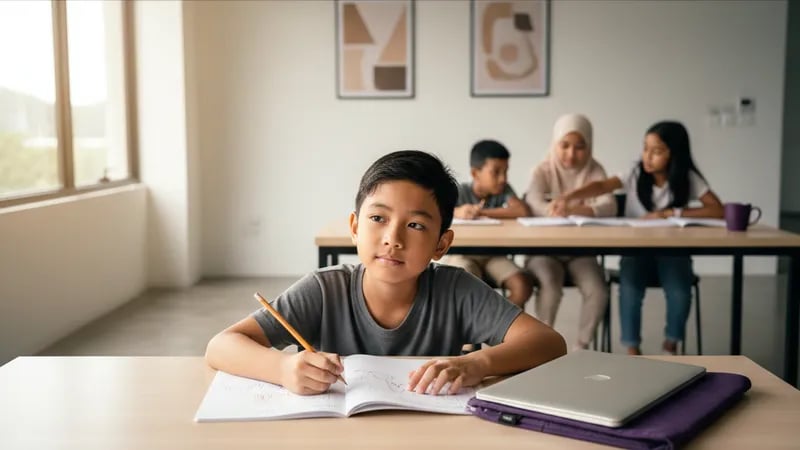 Lembaran Kerja vs Kelas Langsung untuk Matematik: Apa Sebenarnya Dibina Setiap Satu