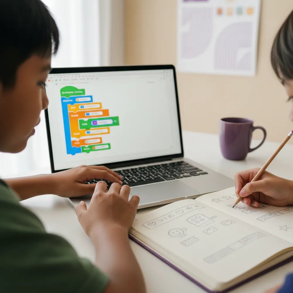 Scratch Online for Kids in Malaysia: How to Open It, Download It and Start a First Project