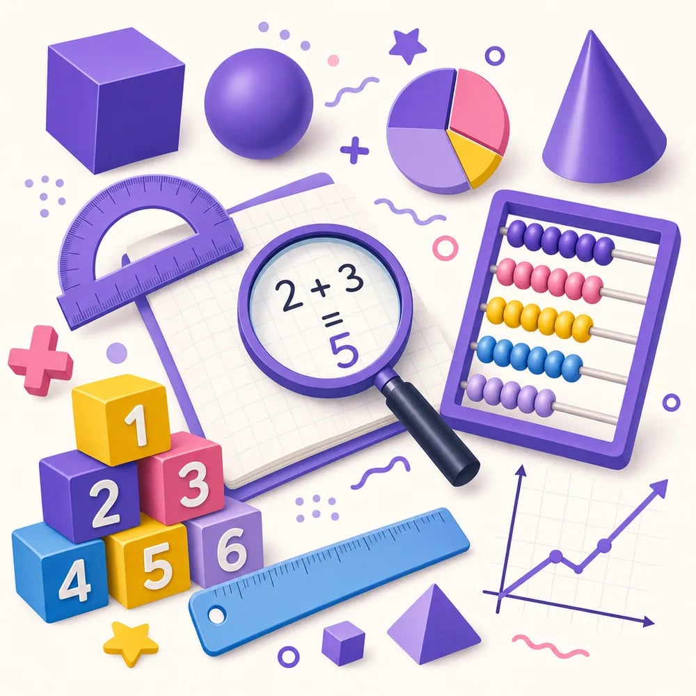 Matematik berstruktur, sejajar kurikulum — dari pemahaman nombor ke penyelesaian masalah peringkat SPM.