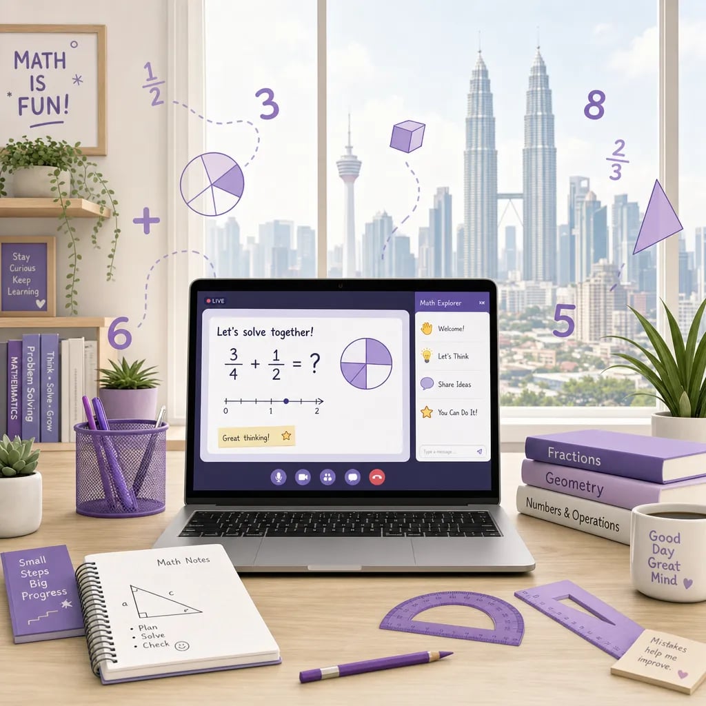 Tuisyen Matematik Dalam Talian di Kuala Lumpur untuk Anak (2026)
