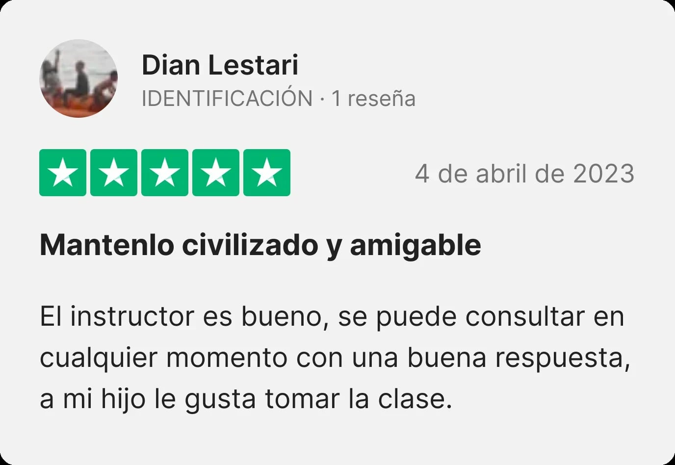 Parent review 5