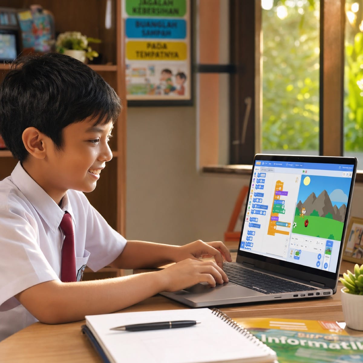 Coding Anak TK — Belajar Coding Usia Dini | Algonova